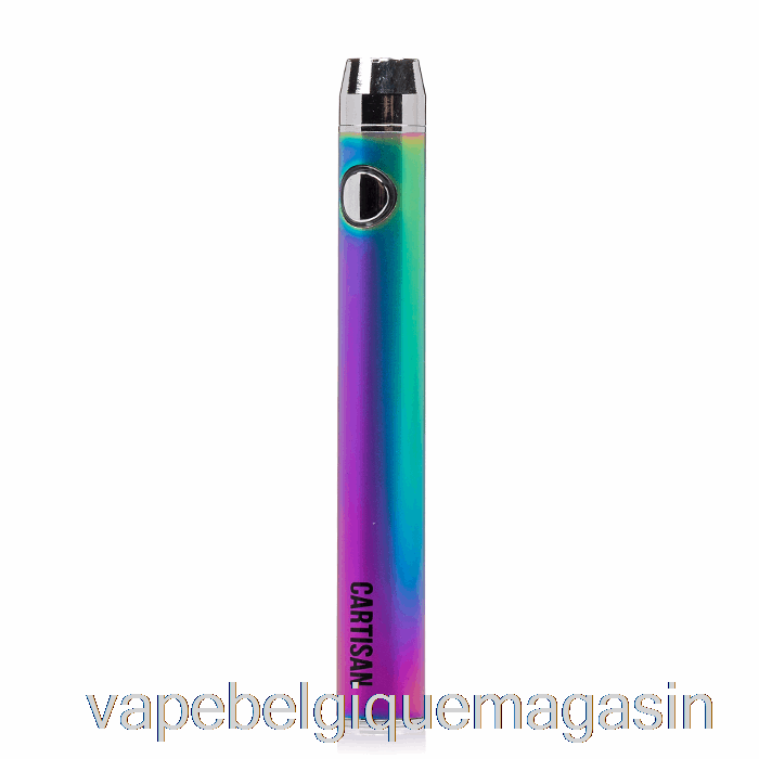 Vape Juice Cartisan Bouton Vv 900 Double Charge 510 Batterie [micro] Arc-en-ciel